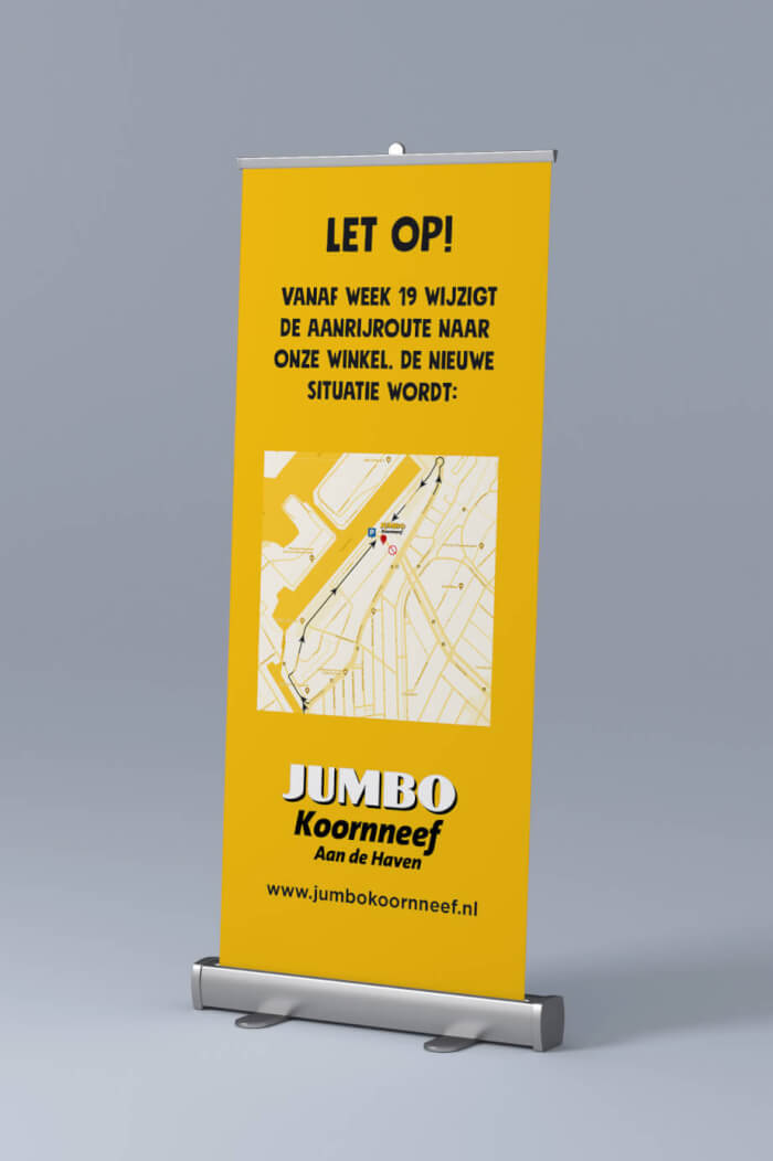 Mockup Rollup side 85x200